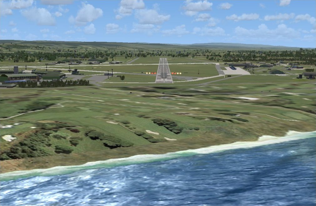 Screenshot - Final approach to RAF Lossiemouth